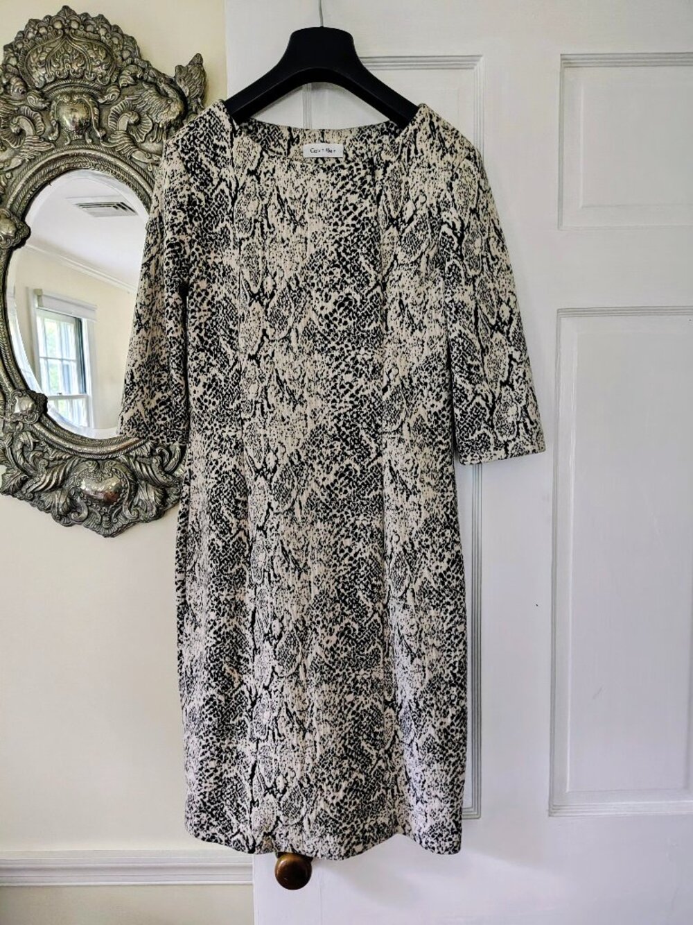 Animal Print Calvin Klein Dress